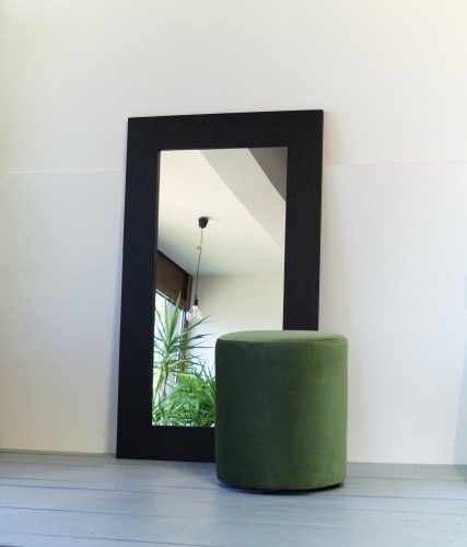 Large hanging mirror-Live 120 | black oak