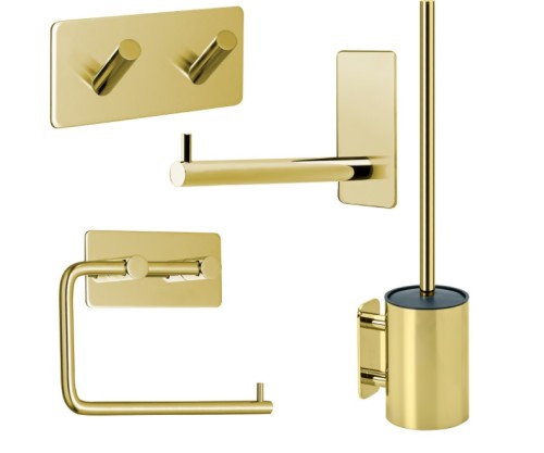  Bathroom Kit Base 200 | Polished Brass