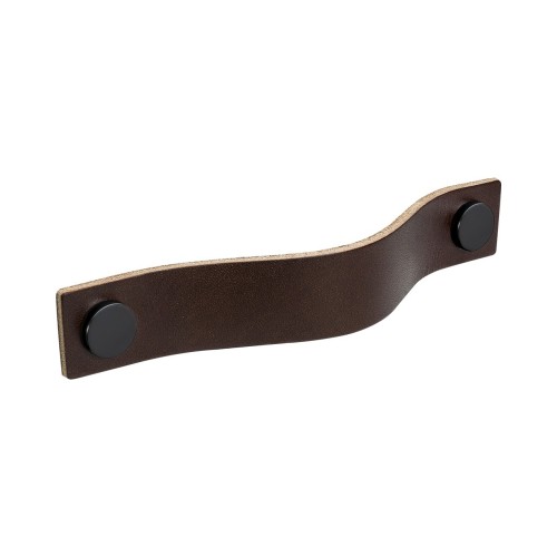 Handle LOOP-128 | leather brown/ black 