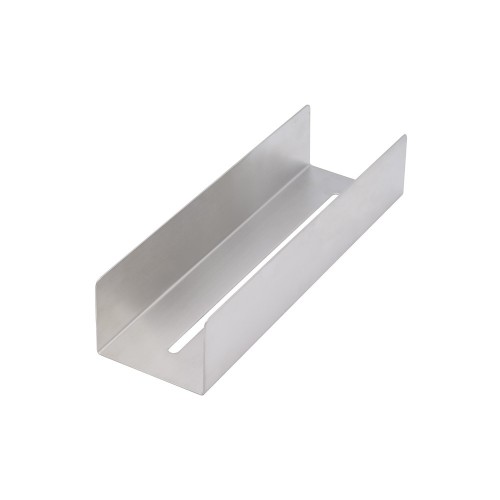 Bathroom shelf BASE 300 | brushed Stainless Steel