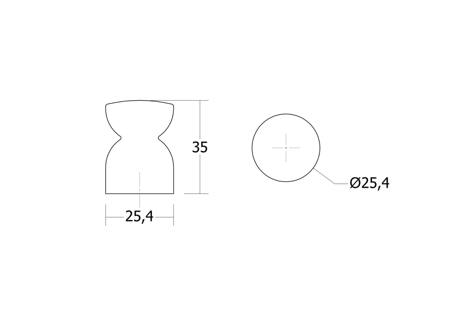 Rankenėlė PIECE| lakuotas ąžuolas 317570