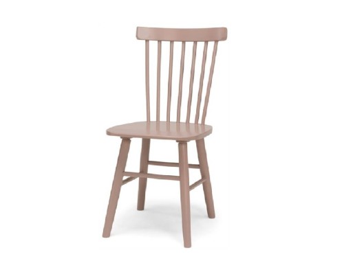 SCAND dusty pink birch chair